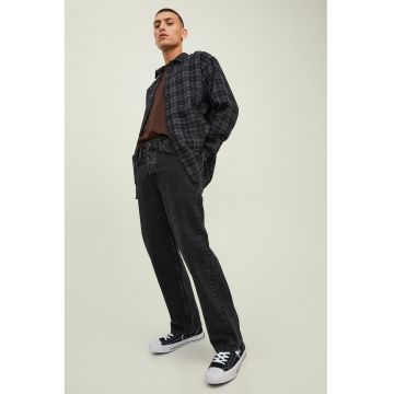 Blugi cu model cu 5 buzunare Eddie - Negru