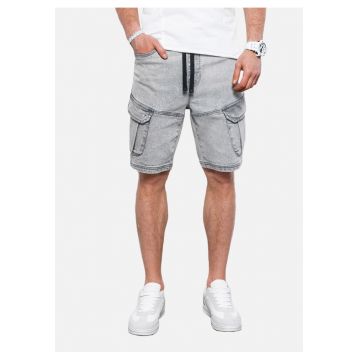 Blugi scurti  W362 gri - Gri