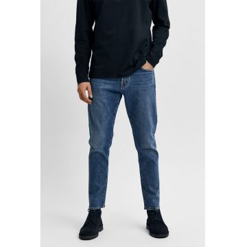 Blugi slim fit elastici 3070 - Albastru