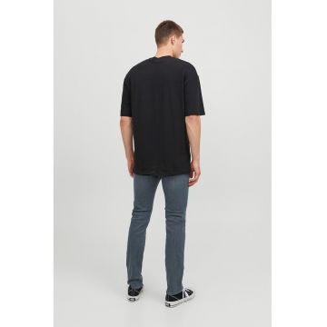 Blugi slim fit Glenn - Albastru prafuit