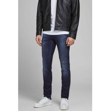 Blugi slim fit Glenn Icon 758 - Bleumarin