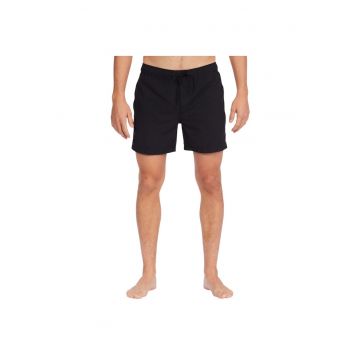 Costum de baie barbati -  Poliester - Negru - Negru