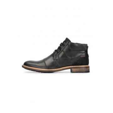 Ghete dun piele cu fermoar lateral Bronte