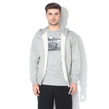 Hanorac cu fermoar Sportswear Club - Gri melange
