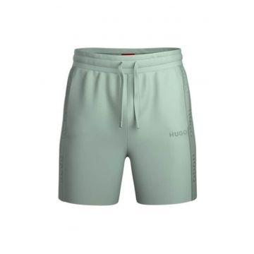 Hugo - Pantaloni scurti cu snur pentru ajustare in talie