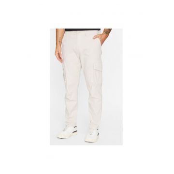 Pantaloni barbati -  302890750 - Bumbac/Bumbac - Bej - Bej