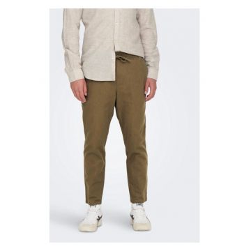 Pantaloni barbati -  46925 - Bumbac - Maro