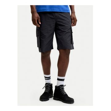 Pantaloni barbati -  casual - negru - poliester