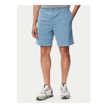 Pantaloni barbati -  casual - relaxat - albastru - bumbac