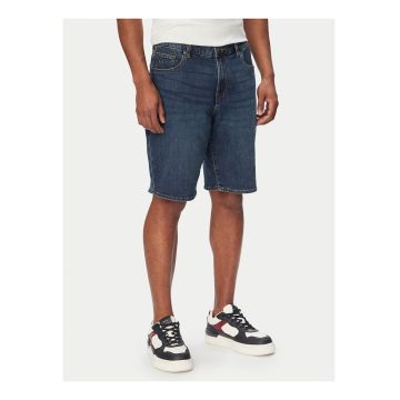 Pantaloni barbati -  denim - casual - bleumarin - bumbac|poliester