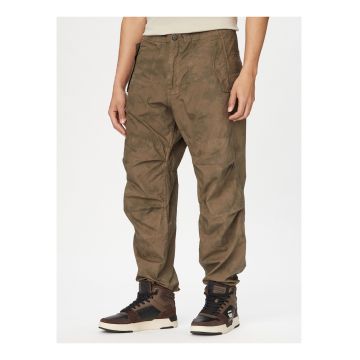 Pantaloni barbati - G-Star Raw - casual - fermoar - verde - bumbac organic