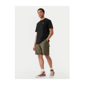 Pantaloni barbati -  kaki - bumbac - fermoar -