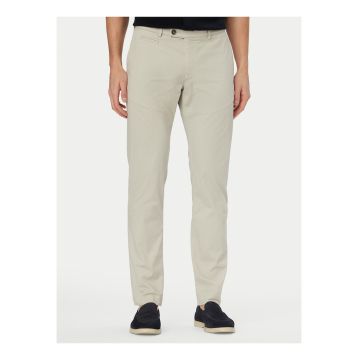 Pantaloni Chino Barbati -  Bej - bumbac - regular fit