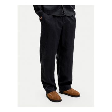 Pantaloni Chino Barbati -  Negru - Lejer - 100% in