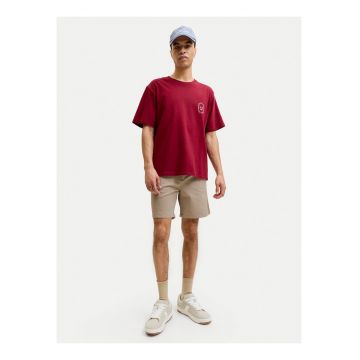 Pantaloni scurti barbati -  bleumarin - bumbac si poliester reciclat - casual