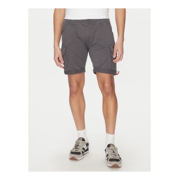 Pantaloni scurti barbati -  bumbac - Gri