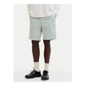Pantaloni scurti barbati -  casual - albastru - bumbac organic