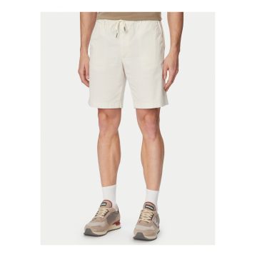 Pantaloni scurti barbati -  casual - bej - bumbac