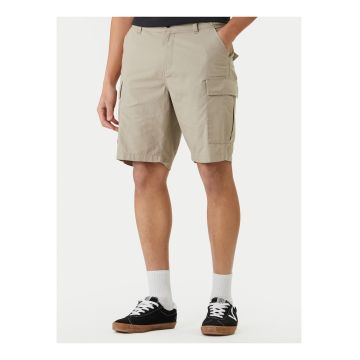 Pantaloni scurti barbati -  casual - bej - bumbac -