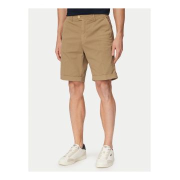 Pantaloni scurti barbati -  casual - bej - bumbac