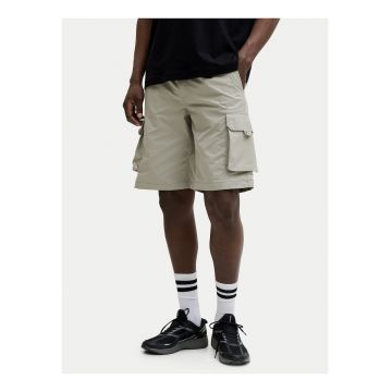Pantaloni scurti barbati -  casual - verde - poliester