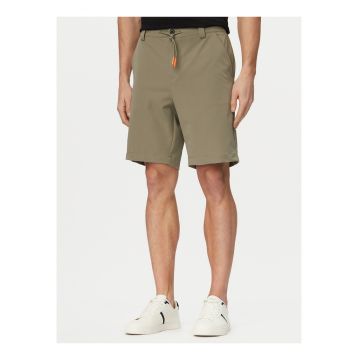 Pantaloni scurti barbati -  Kaki - material elastic - casual