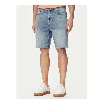 Pantaloni scurti din denim -  albastru - bumbac - regular fit
