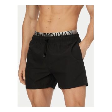 Pantaloni scurti sport Barbati -  negru - poliester