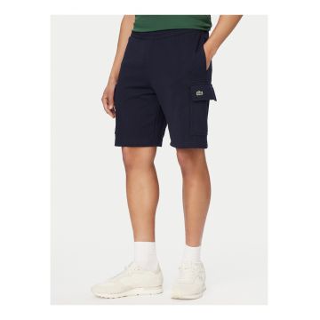 Pantaloni sport Barbati -  Alb si Albastru - 100% bumbac - casual
