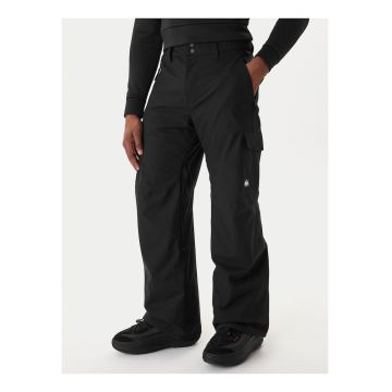 Pantaloni sport barbati -  negru - 100% poliester reciclat - tehnologie DryFlight si WarmFlight