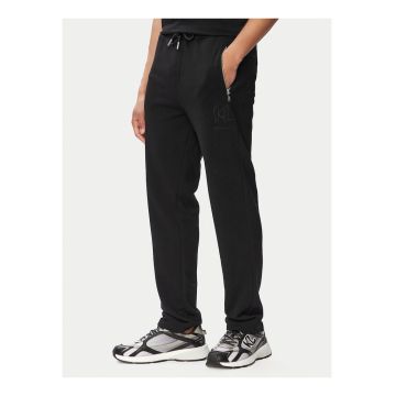 Pantaloni sport barbati -  negru - bumbac organic