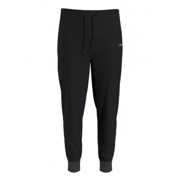 Pantaloni sport cu talie ajustabila - Negru