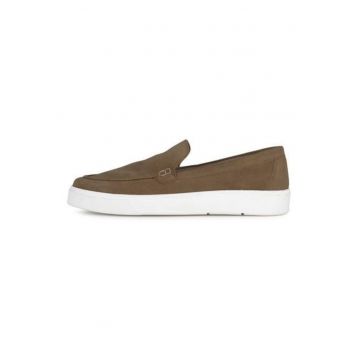 Pantofi loafer din piele intoarsa