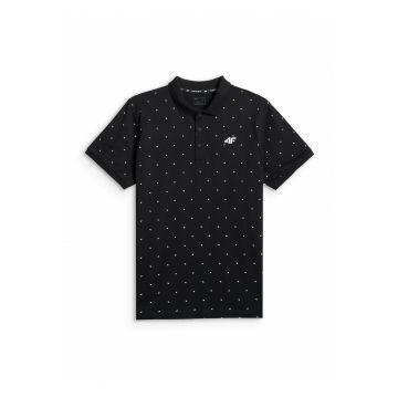 Tricou barbati -  polo bumbac - confortabil - Negru