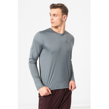 Bluza cu logo reflectorizant si tehnologie Dri-Fit - pentru alergare Miler