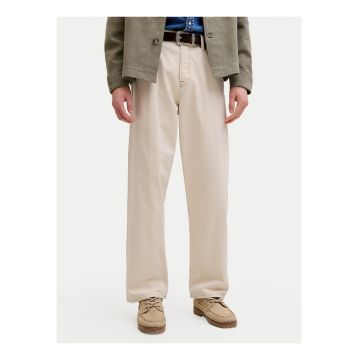 Blugi barbati -  bej - croiala baggy fit - 100% bumbac
