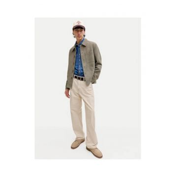 Blugi barbati -  bej - croiala baggy fit - 100% bumbac