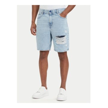 Blugi barbati -  relaxed fit - albastru - bumbac -