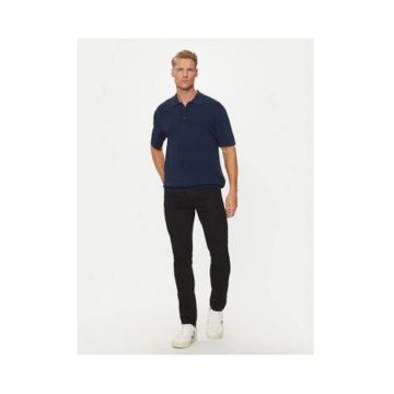 Blugi bumbac  slim fit - Negru