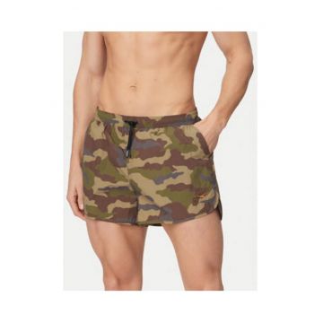 Costume de baie barbati -  camuflaj - poliamida - verde