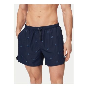 de baie barbati -  poliester - uscare rapida - Bleumarin