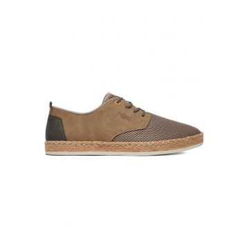 Espadrile barbati  bej - material textil/sintetic - interior din piele naturala