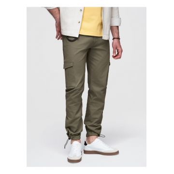 Pantaloni cargo barbati cu elastan - lungi - cu buzunare - ajustabili P1526
