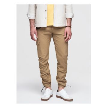 Pantaloni cargo barbati cu elastan - lungi - cu buzunare - ajustabili P1526