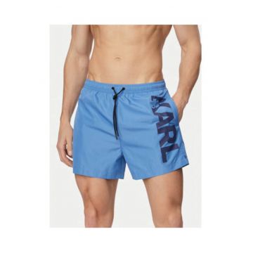 Pantaloni scurti de baie barbati -  albastru - poliester