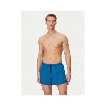 Pantaloni scurti de baie barbati -  albastru - uscare rapida - poliamida