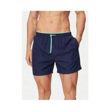 Pantaloni scurti de baie barbati -  bleumarin - poliester - uscare rapida