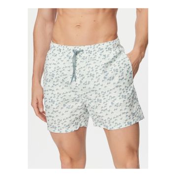 Pantaloni scurti de baie barbati -  multicolor - poliester - croiala Regular Fit