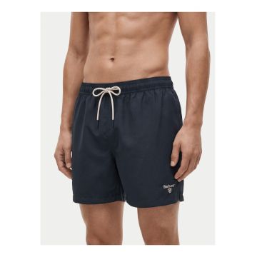 Pantaloni scurti de baie barbati -  poliester - croiala regular - Bleumarin