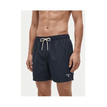 Pantaloni scurti de baie barbati -  poliester - croiala regular - Bleumarin